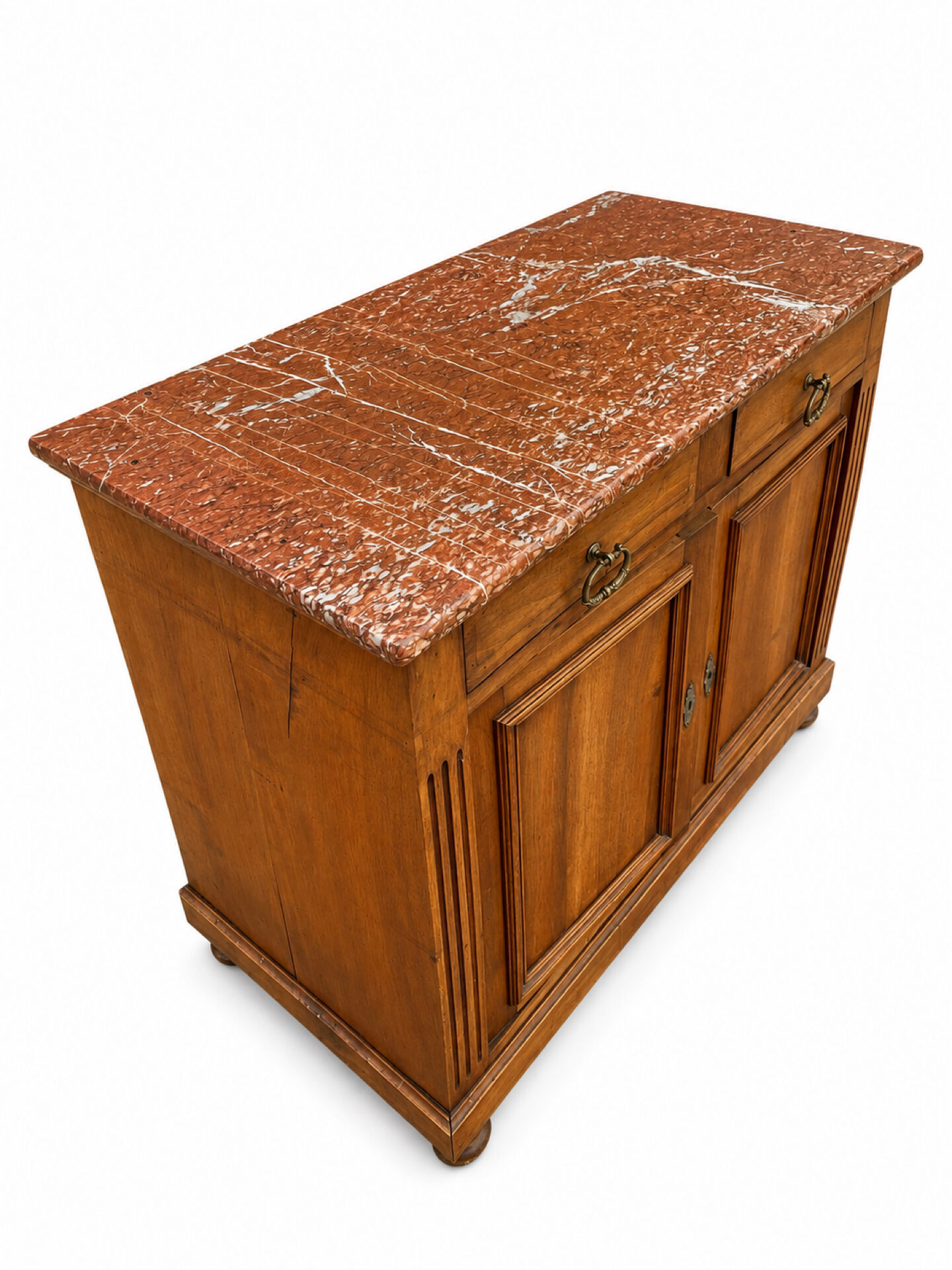 Old buffet with marble top
