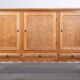 Brutalist Oak Sideboard attributed to Henning Kjærnulf, Denmark, 1960s