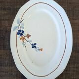 Plat ovale Sarreguemines