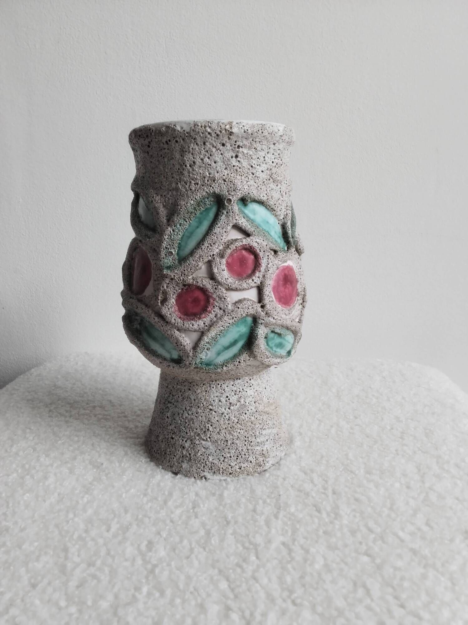 Vintage Strehla ceramic vase