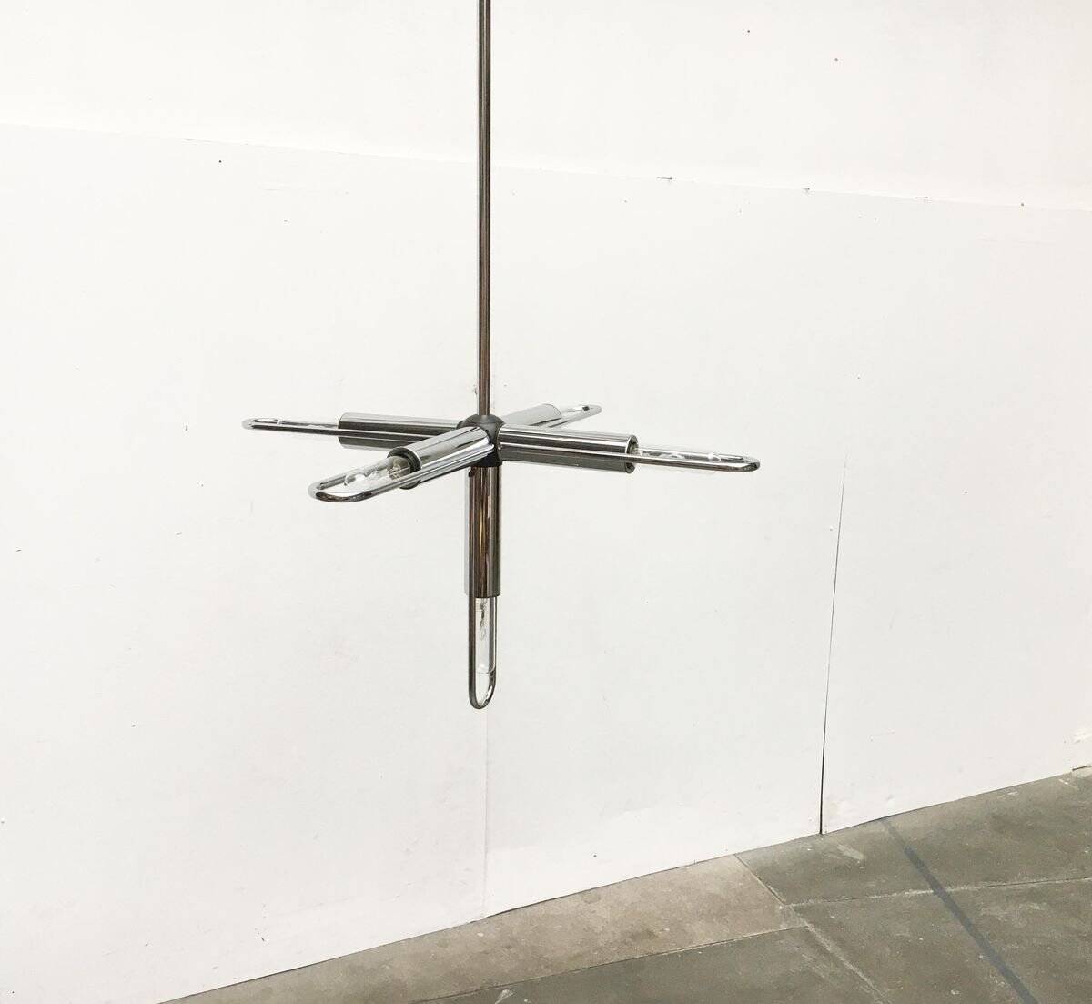 German chandelier Space Age by Kinkeldey