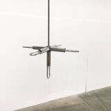 German chandelier Space Age by Kinkeldey