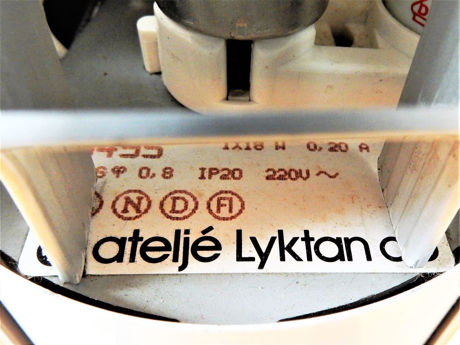 Tube desk lamp by Gon Pehrson for Ateljé Lyktan 1978