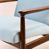 Light blue GFM-64 Armchair