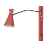 Applique vintage en métal, design tchèque des années 1960