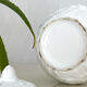 White slurry teapot
