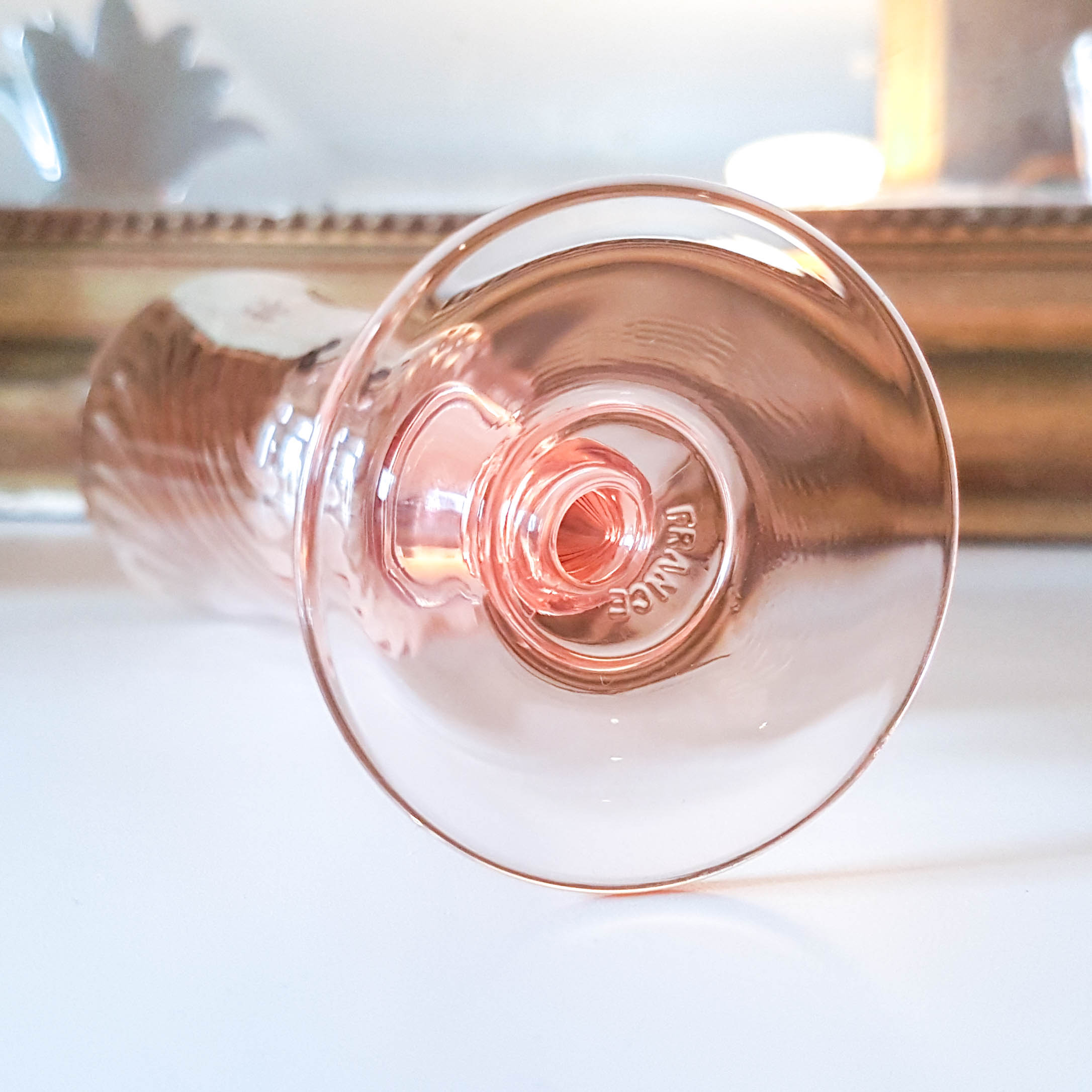 Lot of 6 Champagne flutes ROSALINE Arcoroc LUMINARC