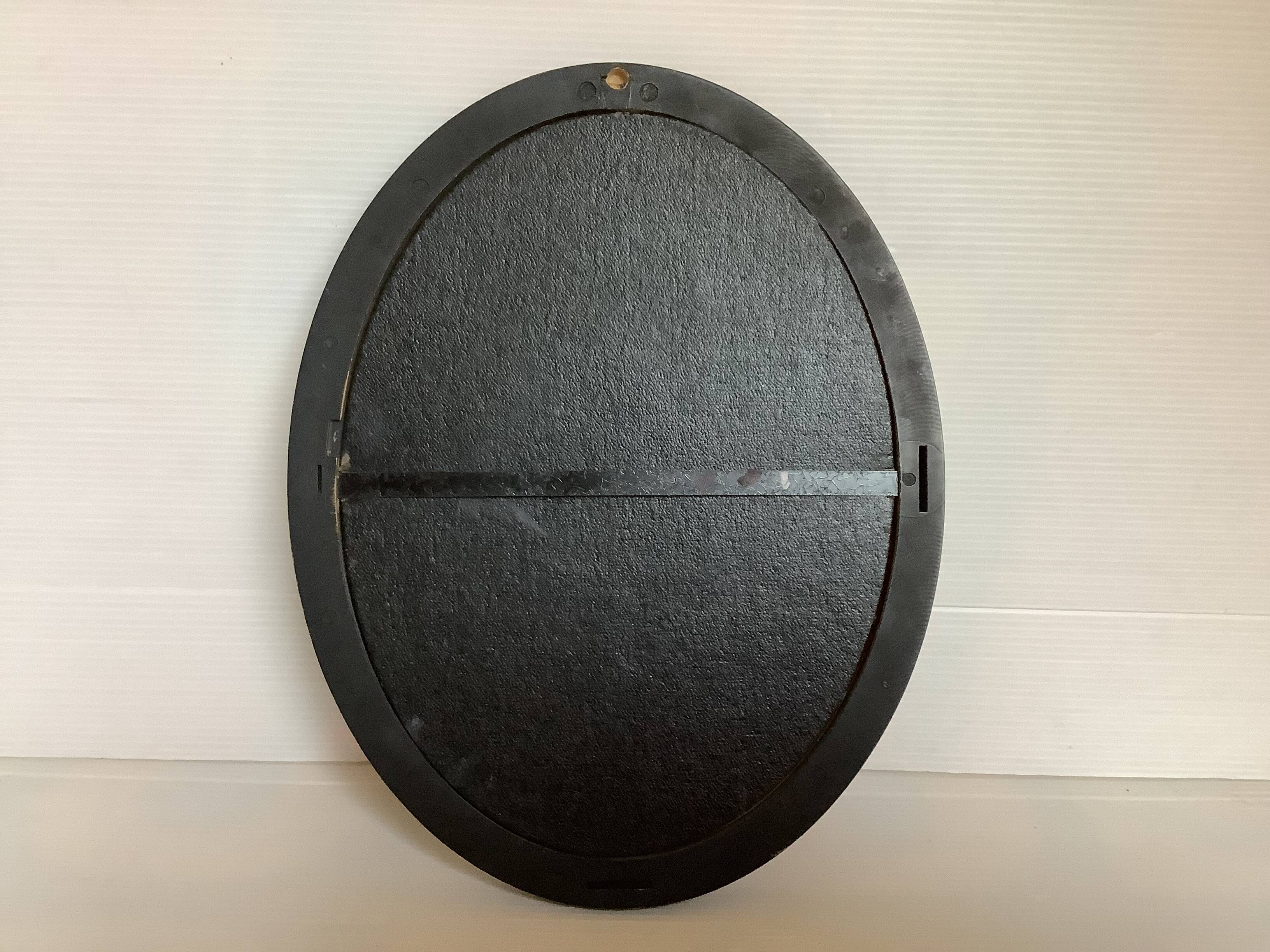 Snow landscape painting oil on cardboard