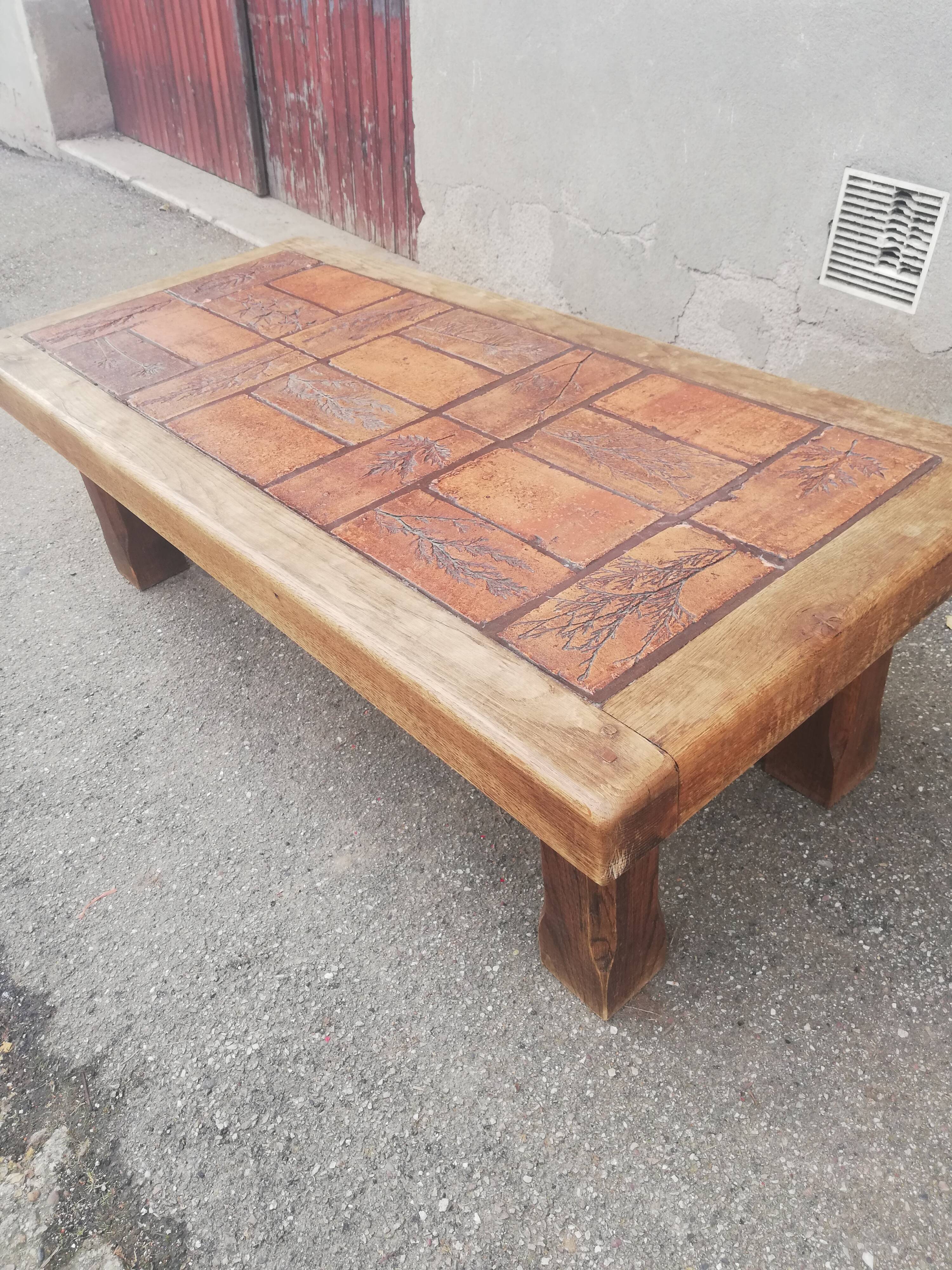 Coffee table by P. Garnier