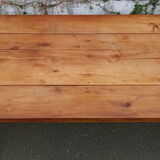 Elm farmhouse table with extensions 6/12 people