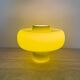Mid-century design green glass Swedish table lamp, 1970s