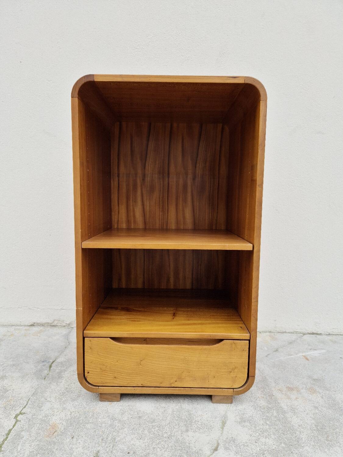 Maison Regain hi-fi storage unit in vintage elm