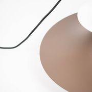 Danish vintage pendant lamp Radius by Erik Balslev, Fog og Morup, 1977