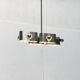Mid-Century Space Age French Ceiling Lamp, 1960s