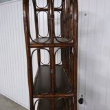 Vintage rattan shelf