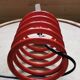 Red spring lamp foot