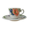 Cup and under cup coffee Villeroy & Boch model Amapola