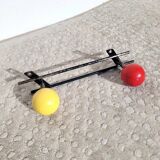 1960s ball-shaped coat rack