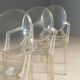 Louis Ghost chairs by Kartell designed by Philippe Starck from the 2000s.