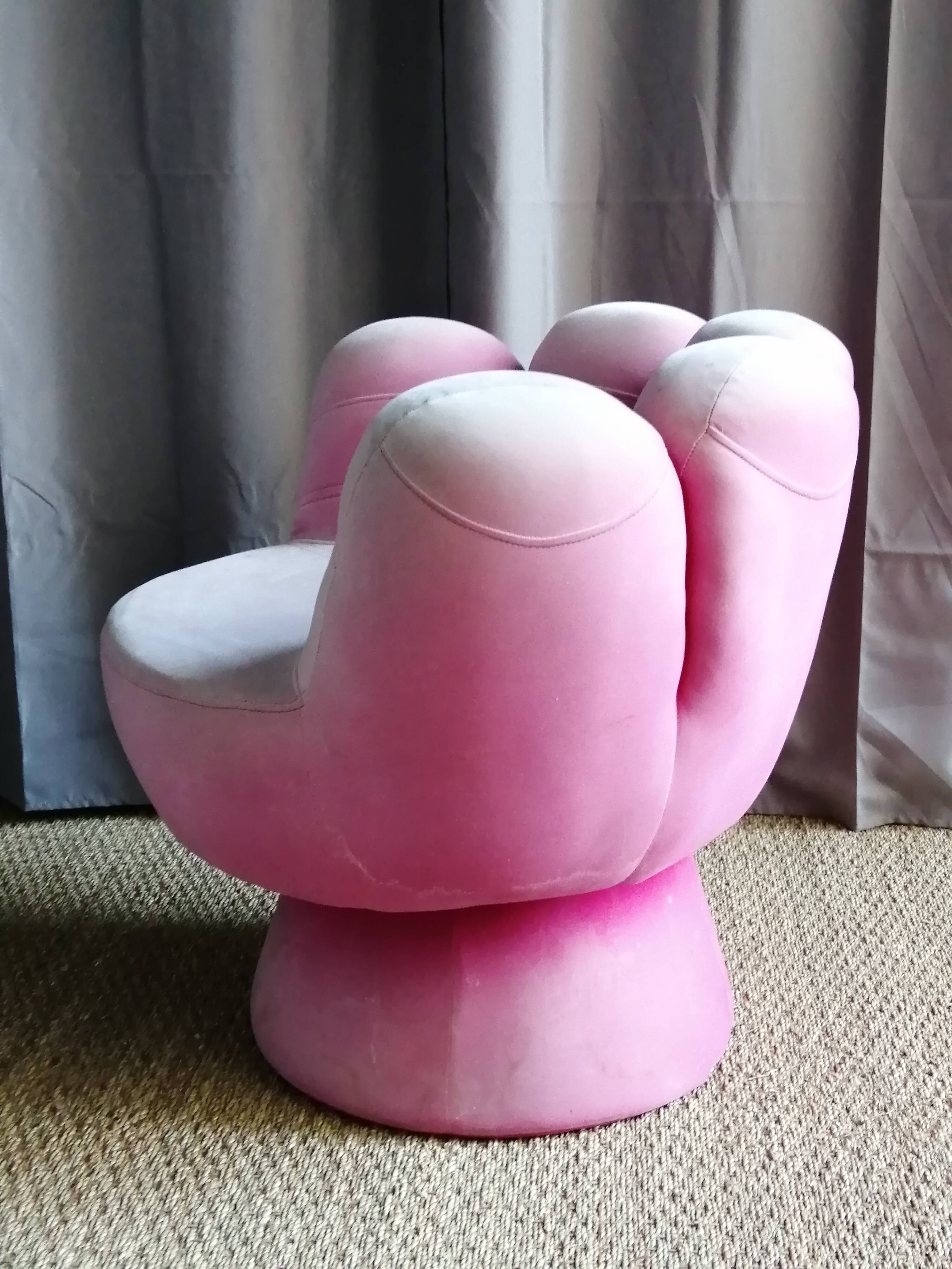Vintage "hand" chair 70