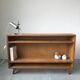Small oak shelf, work of the 50s.