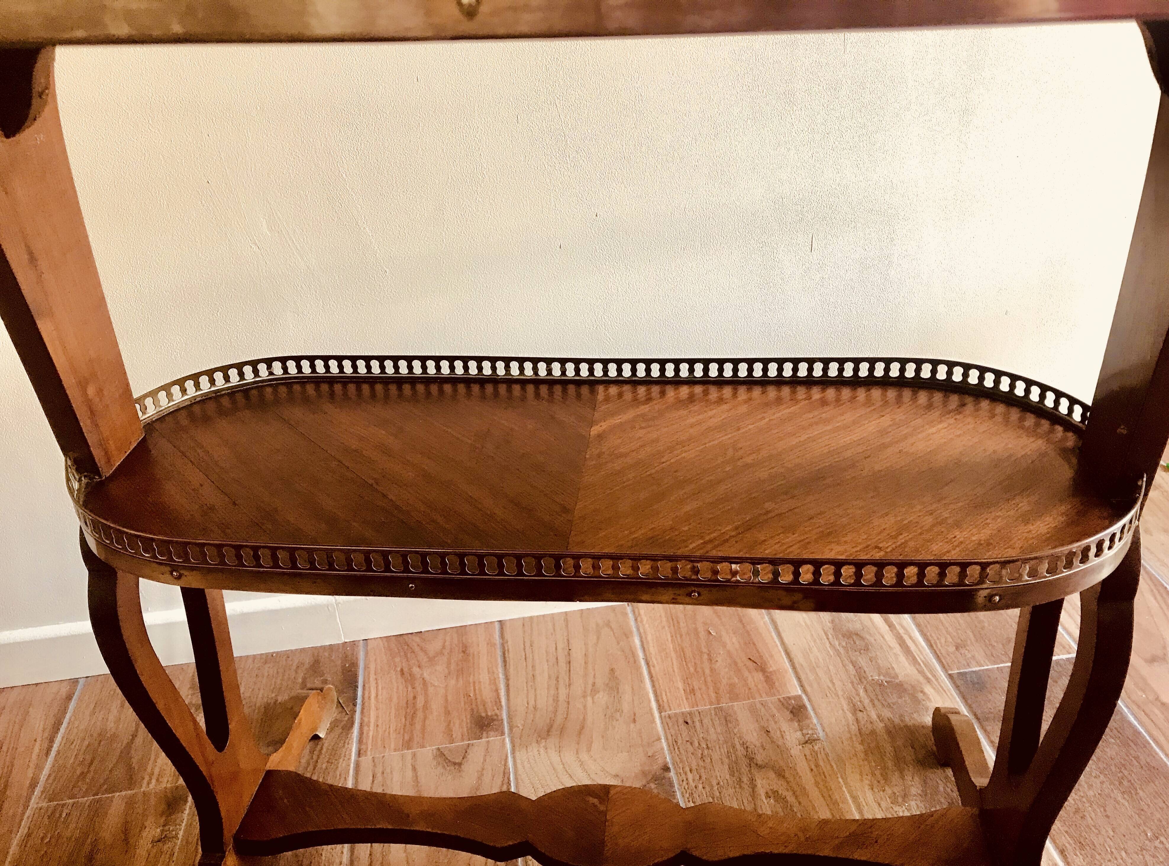 Desserte table d’appoint style Louis XVI