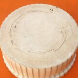 1930s Round soufflé dish N°2 White ceramic