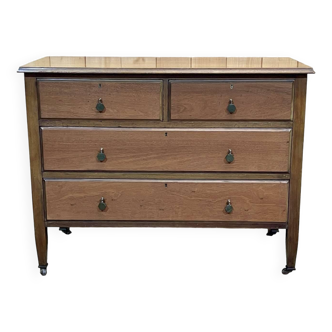Commode anglaise en acajou des années 1930