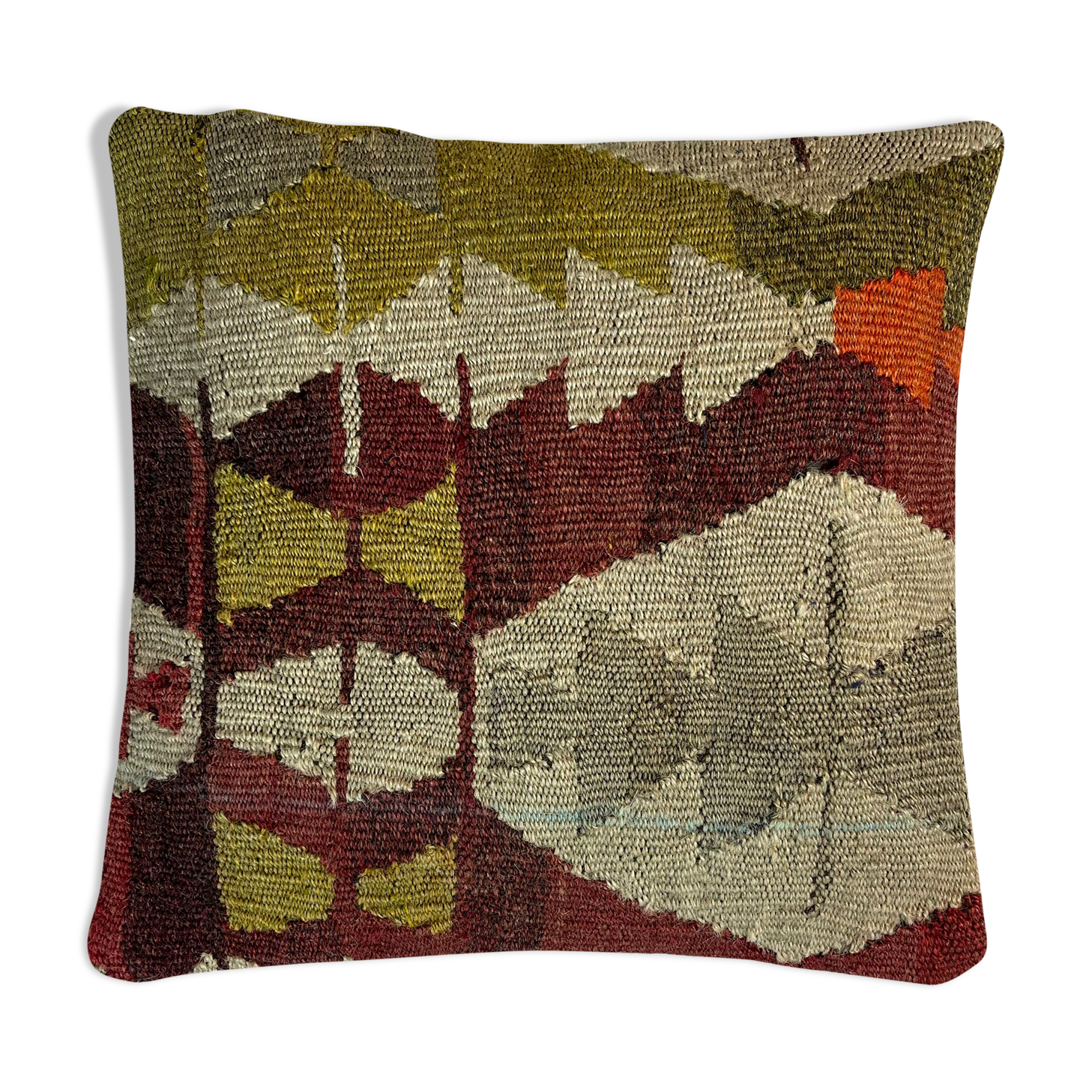 Turkish kilim cushion cover, 40 x 40 cm