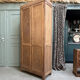 Parisian school wardrobe in oak (renovated)