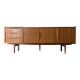 Vintage Scandinavian teak sideboard, 1960.