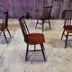 Lot de 4 chaises baumann
