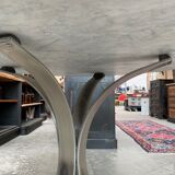 1970s marble round table