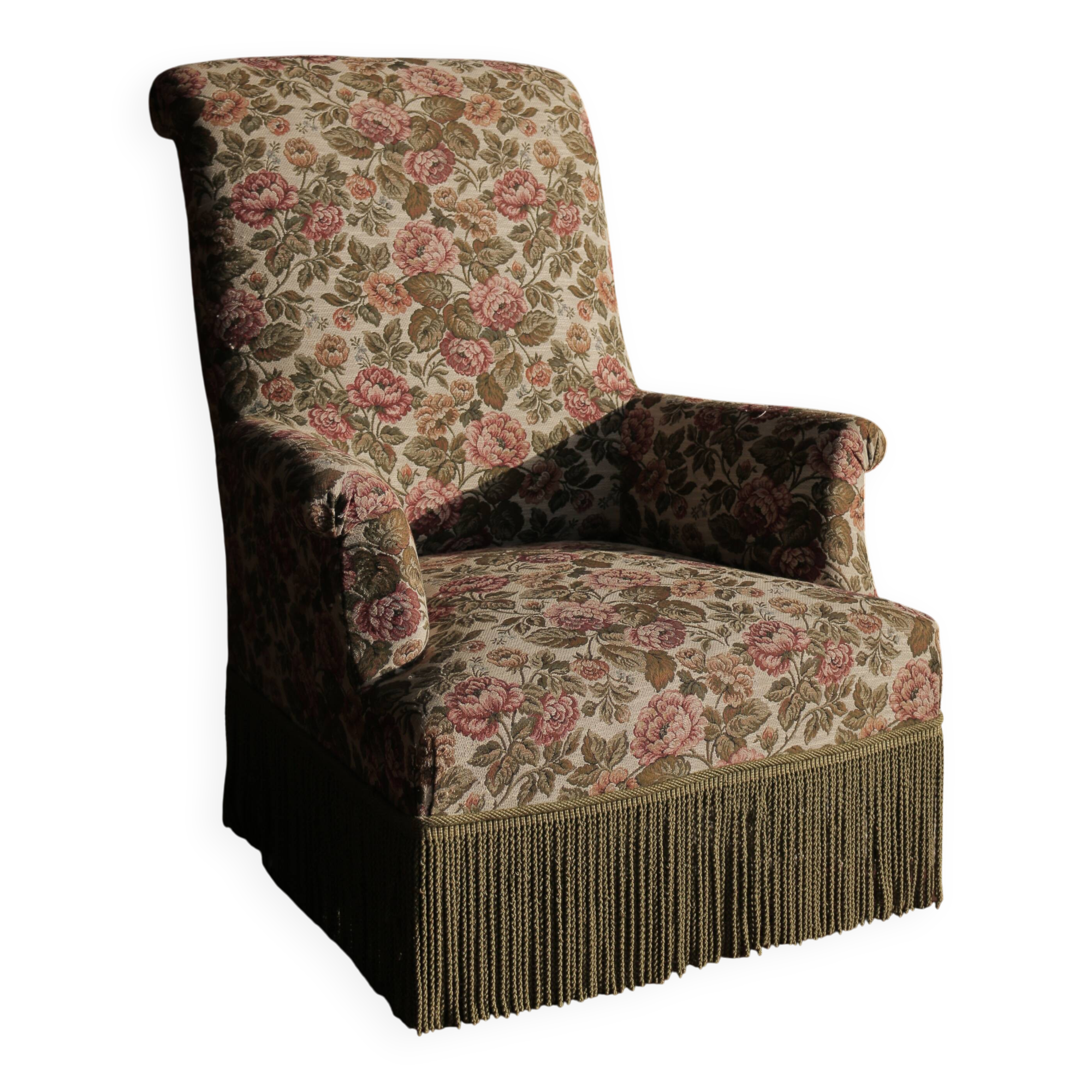 English armchair from the Napoleon III period
