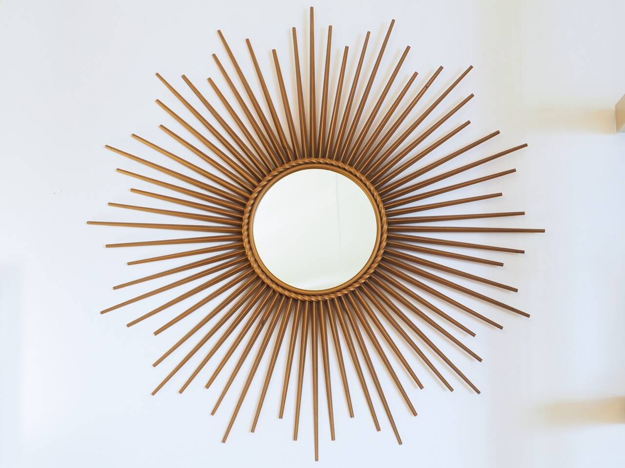 Sun mirror signed chaty vallauris am