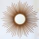 Sun mirror signed chaty vallauris am
