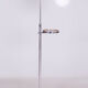Lampadaire Bauhaus restauré, Hynek Gottwald, acier chromé, Tchéquie
