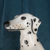 Dalmatian dog life size ceramic italian work circa 1970