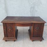 Art Deco oak desk