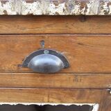 Ancien vaisselier en teck birman