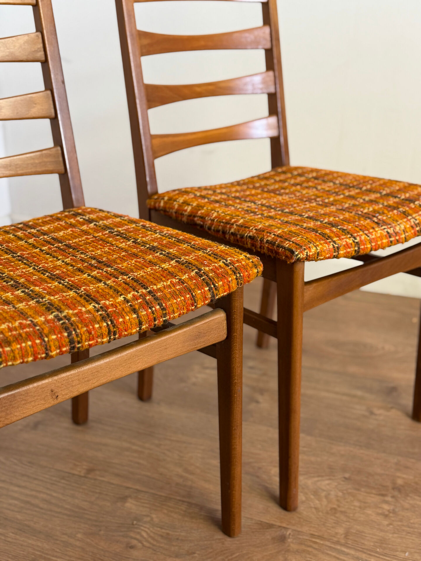 Set of 4 Scandinavian chairs from the 60s/70s.