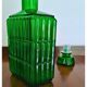 Midcentury Green Empoli Bottle with stopper