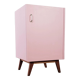Pink storage cabinet