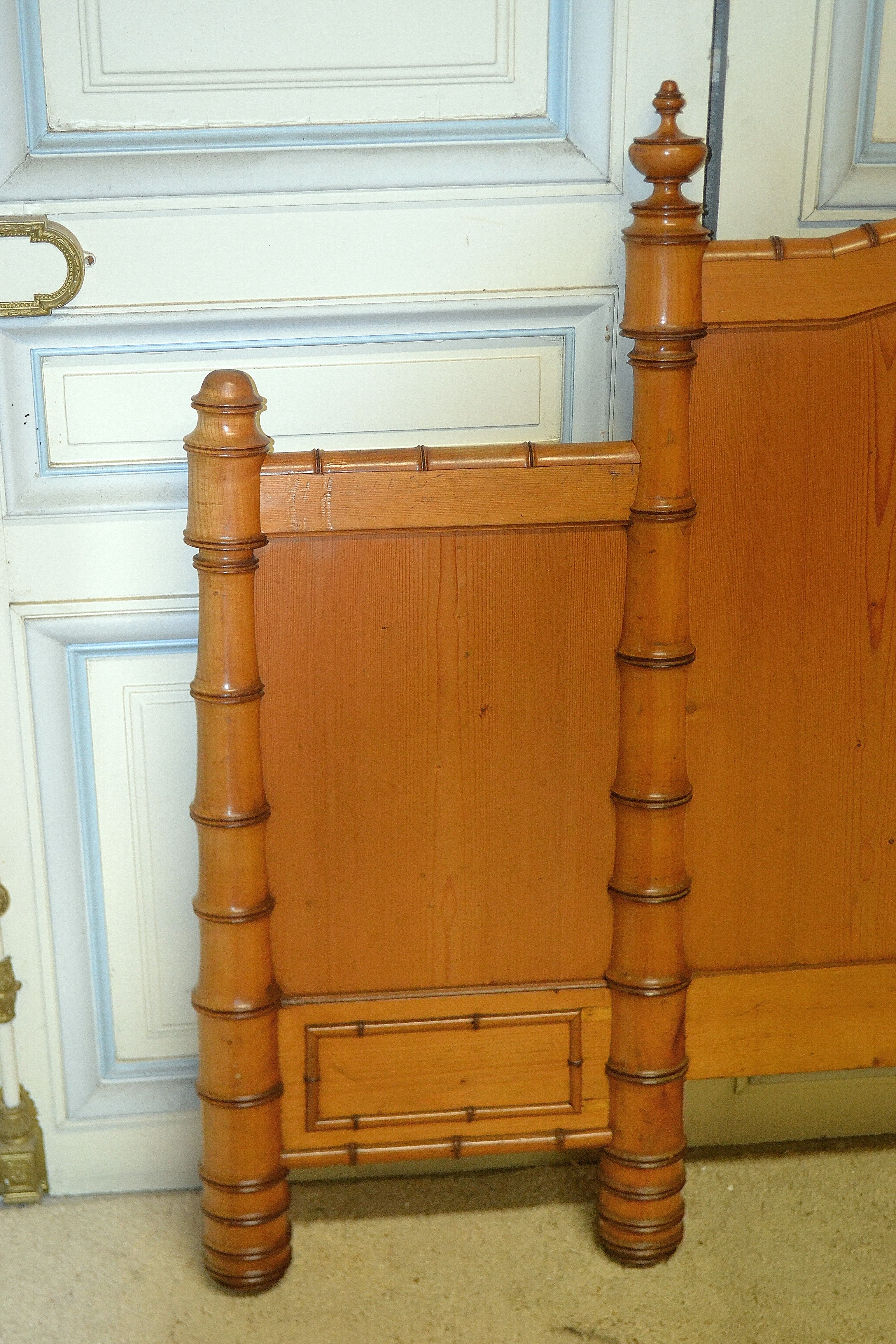 Bamboo style headboard