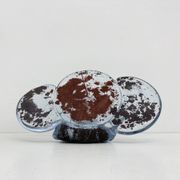 Mid-century abstract glass sculpture, 1970s