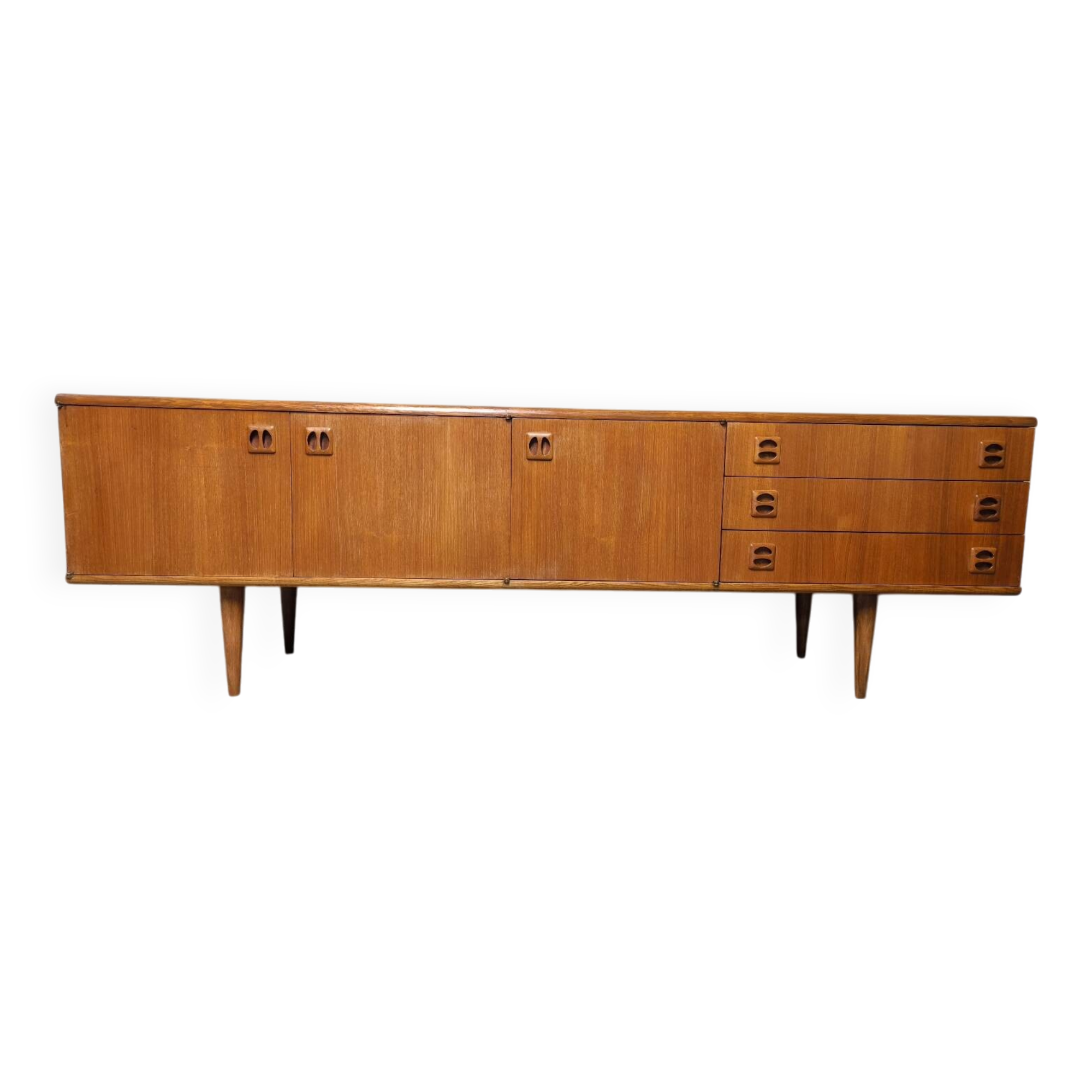 Vintage Scandinavian teak sideboard
