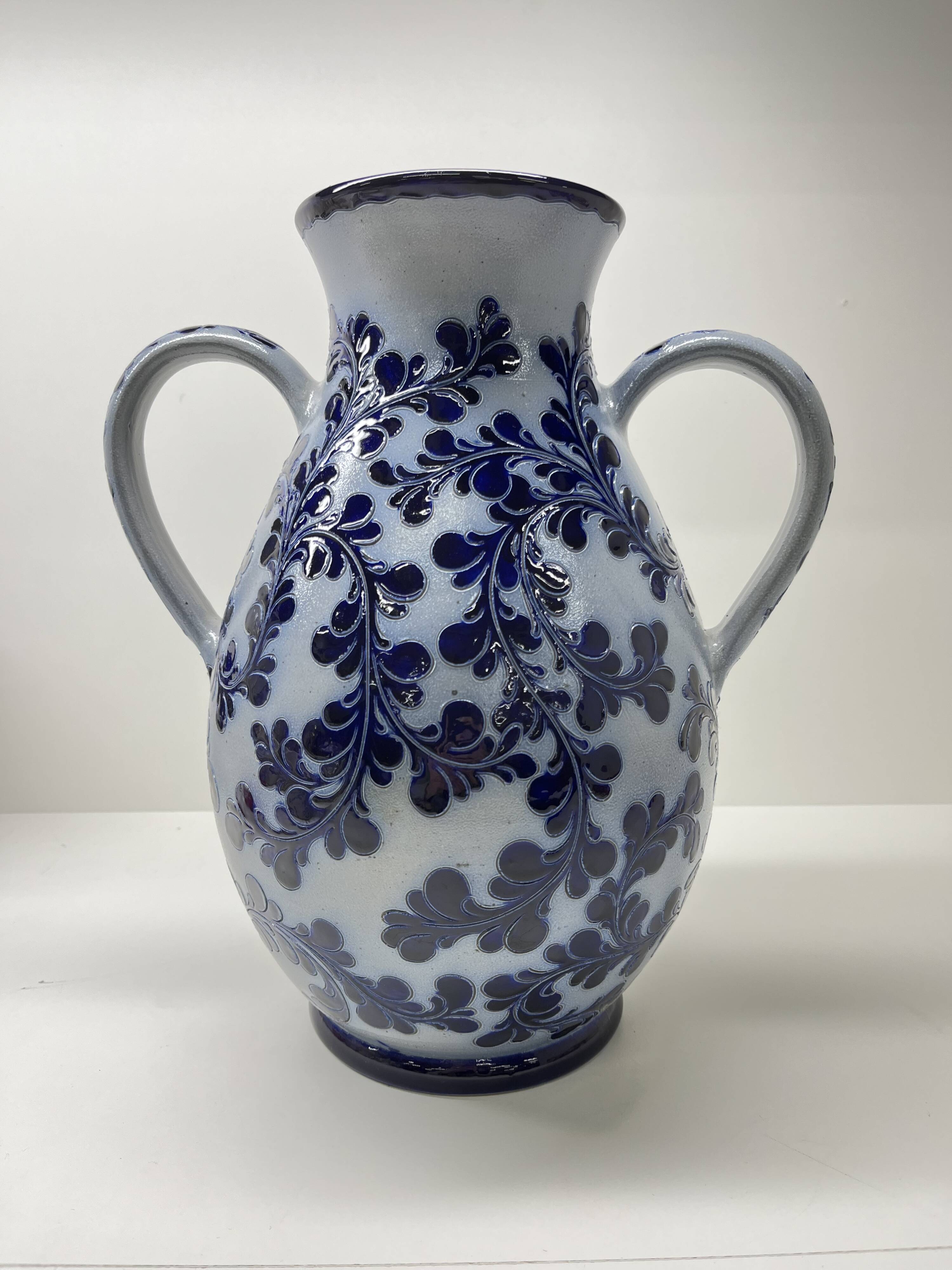 Salt stoneware vase – Roger Paul Schmitter, Betschdorf factory