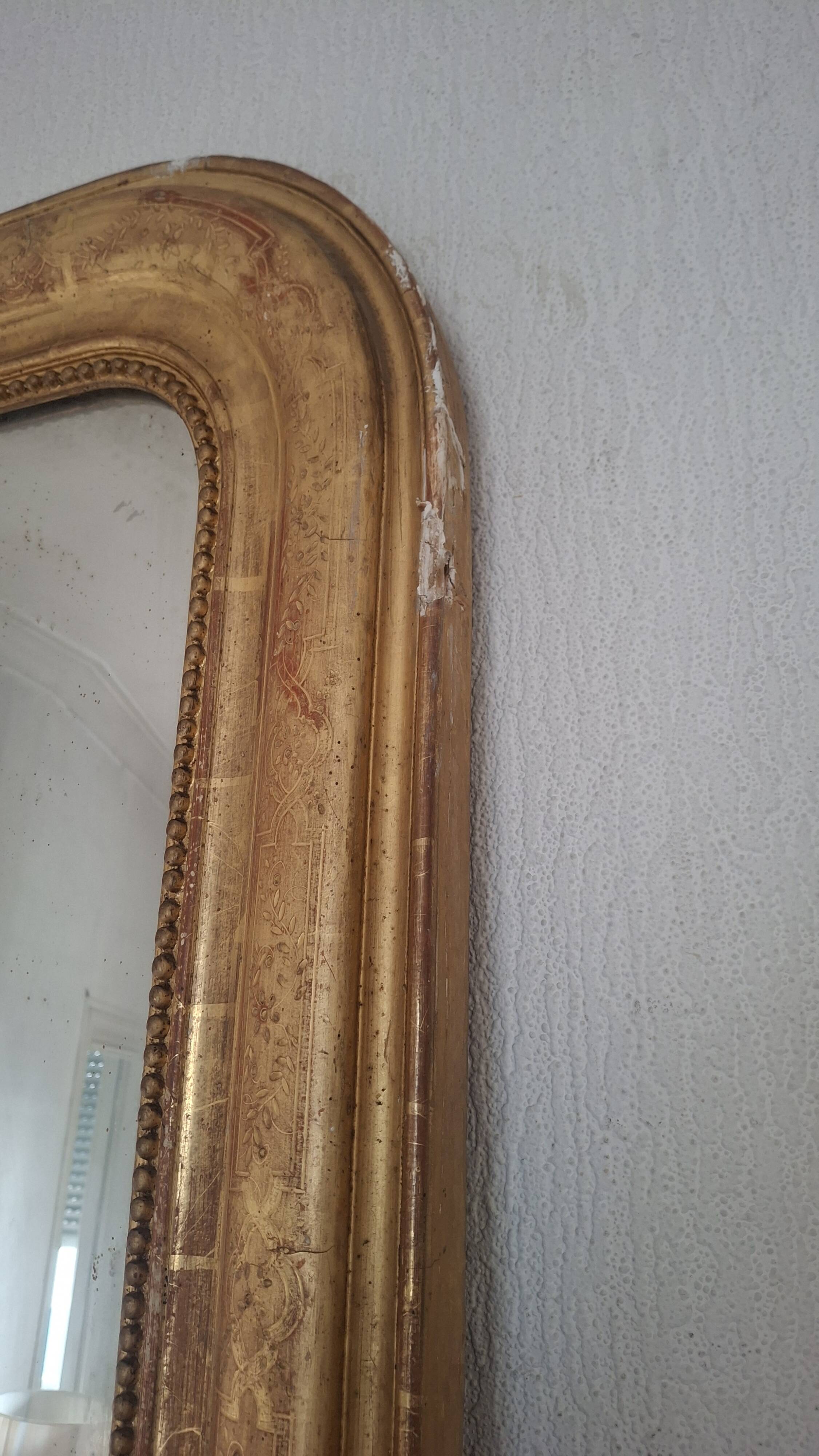 Antique Louis Philippe mirror