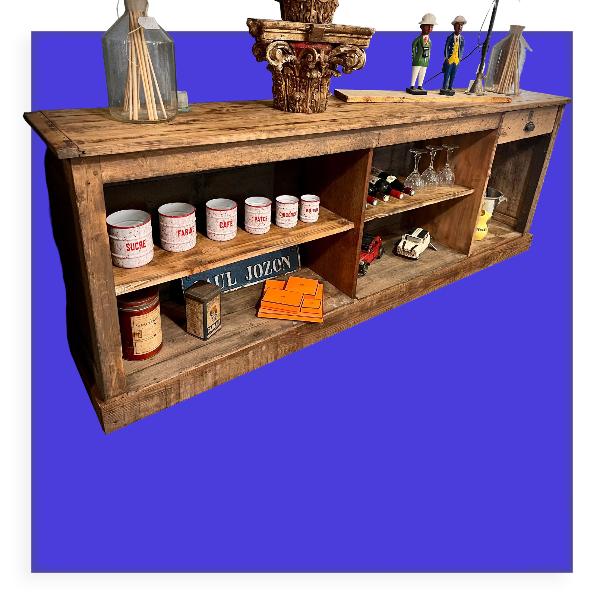 Former furniture of trade SNCF