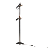 Vintage lacquered metal floor lamp, design, Italy, 1970s
